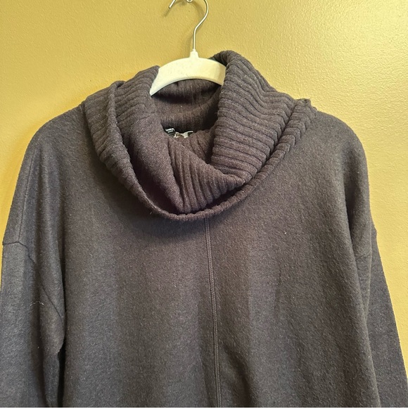 Lulus Autumn Daze Black Cowl Neck Long Sleeve Sweater Dress - Picture 7 of 9